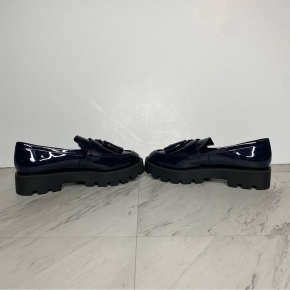 Sarto Franco Sarto Balinna Blue Patent Platform Loafer 7M - Picture 5 of 15